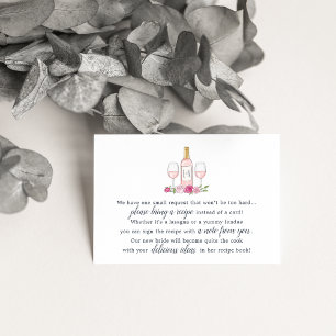 D'accompagnement Carte de demande Rosé Garden Recette