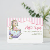 D'accompagnement Carte de dépliant avec un dragon mignon. (Debout devant)