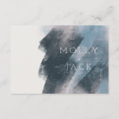 D'ACCOMPAGNEMENT CARTE DE DETAILS ABSTRAITS MODERNES (NAVY/ROSE PÂL (Dos)