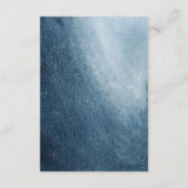 D'accompagnement Carte de détails bleu marine bleu marine (Dos)