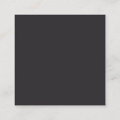 D'accompagnement Carte de détails de code QR à budget minimal avec (Dos)