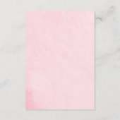 D'accompagnement Carte de détails de douche aux pommes rustique – A (Dos)