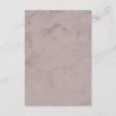 D'accompagnement Carte de détails de la flore d'automne (Dos)