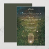 D'accompagnement Carte de détails de la forêt enchantée dans un pot (Devant / Derrière)