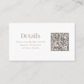 D'accompagnement Carte de détails de l'enceinte Perle (Devant)