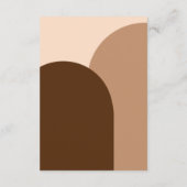 D'accompagnement Carte de détails de mariage avec herbe des Pampas (Dos)