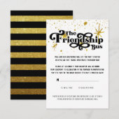 D'accompagnement Carte de détails de transport bat mitzvah (Devant / Derrière)