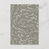 D'accompagnement CARTE DE DÉTAILS | Élégant Rose de Mariage de beau (Dos)