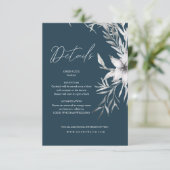 D'accompagnement Carte de détails floraux rêveurs | Enclosure (Debout devant)