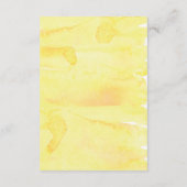 D'accompagnement CARTE DE DÉTAILS | Mariage citron en bois rustique (Dos)