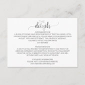 D'accompagnement Carte de détails sur la calligraphie à huile d'arg (Devant)