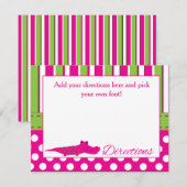 D'accompagnement Carte de direction de l'alligator fille correspond (Devant / Derrière)