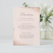 D'accompagnement Carte de directions d'aluminium de confettis (Debout devant)