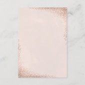 D'accompagnement Carte de directions d'aluminium de confettis (Dos)