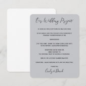 D'accompagnement Carte de don - Forêt romantique (Devant / Derrière)