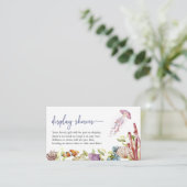 D'accompagnement Carte de Douche Affichage Mignonne (Debout devant)