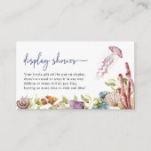 D'accompagnement Carte de Douche Affichage Mignonne (Devant)