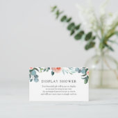 D'accompagnement Carte de douche avec écran à fleurs vertes et rose (Debout devant)