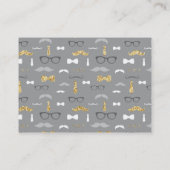 D'accompagnement Carte de douche d'affichage, Petit homme, Cravate  (Dos)