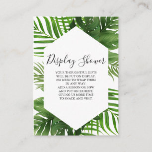 D'accompagnement Carte de douche de présentation Magnolia Blush