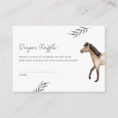 D'accompagnement Carte de fermeture à rabat à Cheval (Devant)