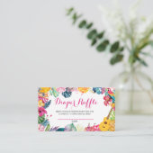 D'accompagnement Carte de fermeture à rabat à couches Luau Tropical (Debout devant)