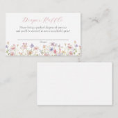 D'accompagnement Carte de fermeture à rabat pour couches de fleurs (Devant / Derrière)