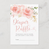 D'accompagnement Carte de fermeture à rabat pour fille rose et or (Devant)