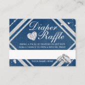 D'accompagnement Carte de fermeture à rouleaux de couches de denim  (Devant)