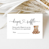 D'accompagnement Carte de fermeture du Baby shower de lessive en bo