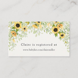 D'accompagnement Carte de fermeture du Registre du Baby shower de t