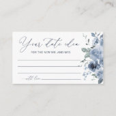 D'accompagnement Carte de Fête des mariées des idées de la Nuit Flo (Devant)