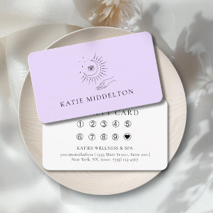 D'accompagnement Carte de fidélité 10 de Moon Eye Yoga Reiki Wellne