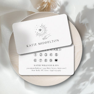 D'accompagnement Carte de fidélité 10 Moon Eye Yoga Reiki Wellness