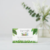 D'accompagnement Carte de jauge de couches, Baby shower à thème Din (Debout devant)