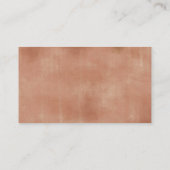 D'accompagnement Carte de jauge florale du Boho de automne (Dos)