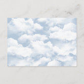 D'accompagnement Carte de jeu culotte de demoiselle d'honneur Nuage (Dos)