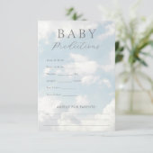 D'accompagnement Carte de jeu Prédictions et conseils pour bébé (Debout devant)