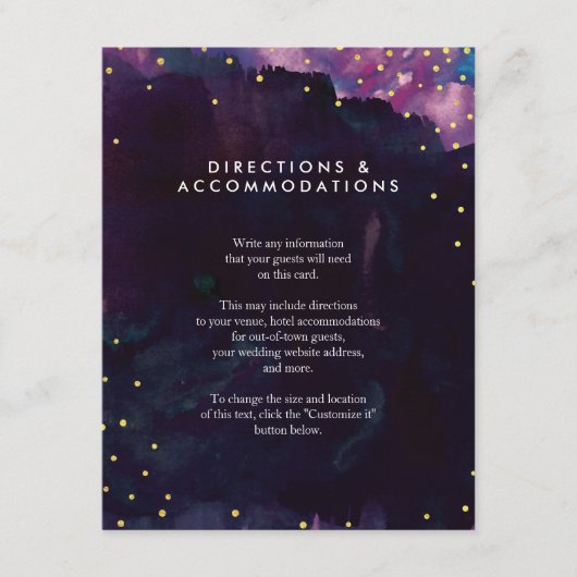 D'accompagnement Carte de mariage à l'aquarelle noire moderne abstr (Devant)