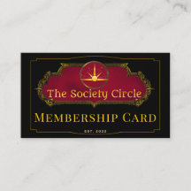 Carte de membre Cercle de la société