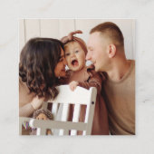 D'accompagnement Carte de Noël Red Bow Mini Photo (Dos)