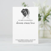 D'accompagnement Carte de note de chouchou pour cheveux pour specta (Debout devant)