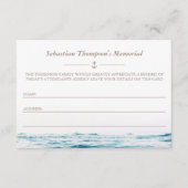 D'accompagnement Carte de participation au mémorial nautique Ocean  (Devant)