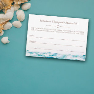 D'accompagnement Carte de participation au mémorial nautique Ocean