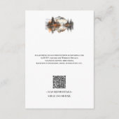 D'accompagnement Carte de pochette de code QR Mystic Autumn (Dos)