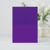 D'accompagnement Carte de pochette – Dessus texturé, fond uni (Debout devant)