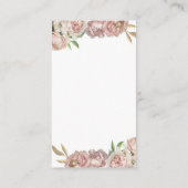 D'accompagnement Carte de préférence Ballerina Scrunchie Party (Dos)