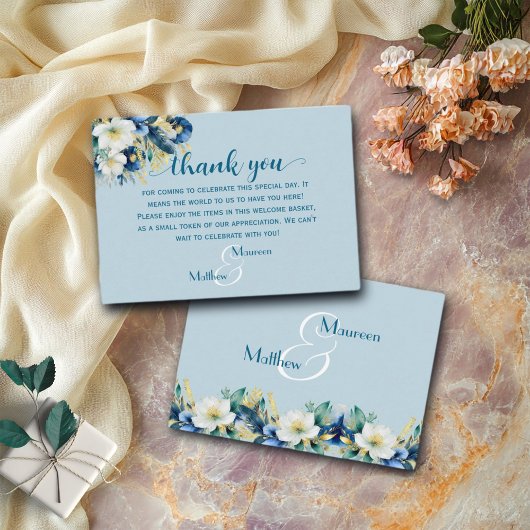 D'accompagnement Carte de Présentation de Sac & Panier Cadeau de Bi