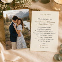 Carte de prière d'engagement catholique avec photo