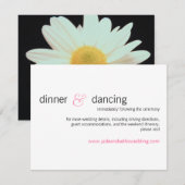 D'accompagnement carte de profil du site web moderne daisy (Devant / Derrière)